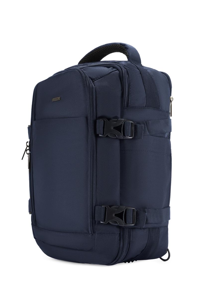Navy blue airplane backpack PLCMN-0017-69(Z25)