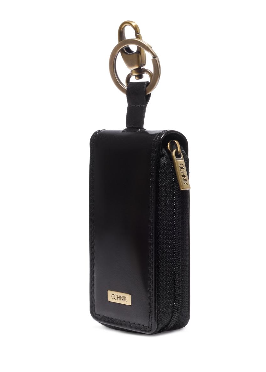 Black leather key case PL-222-99(Z26)