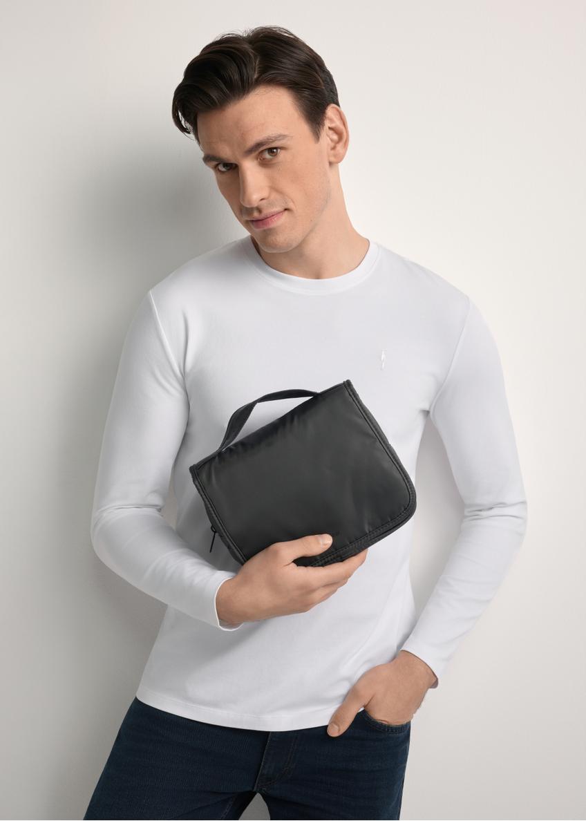 Men's dark gray cosmetic bag TORMN-0370-95(Z25)