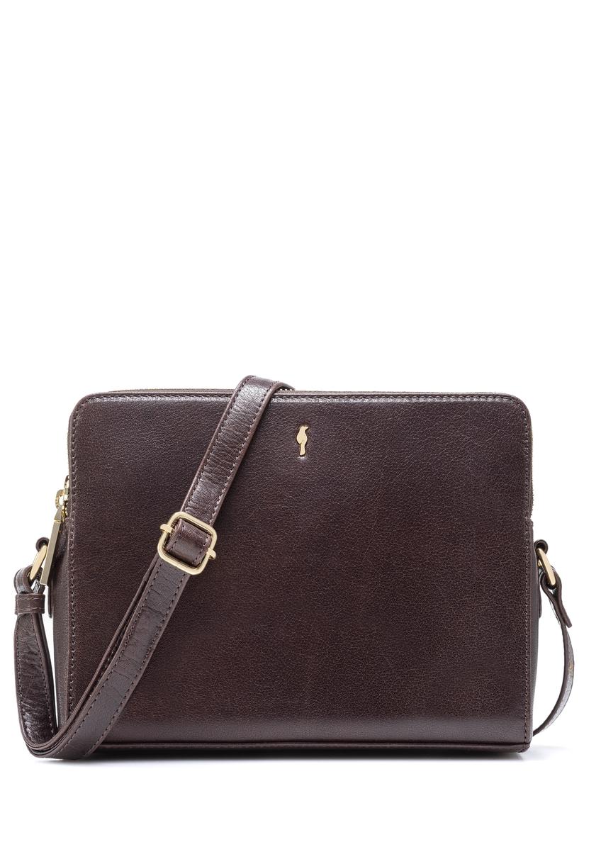 Brown leather women's handbag TORES-1141-89(Z25)