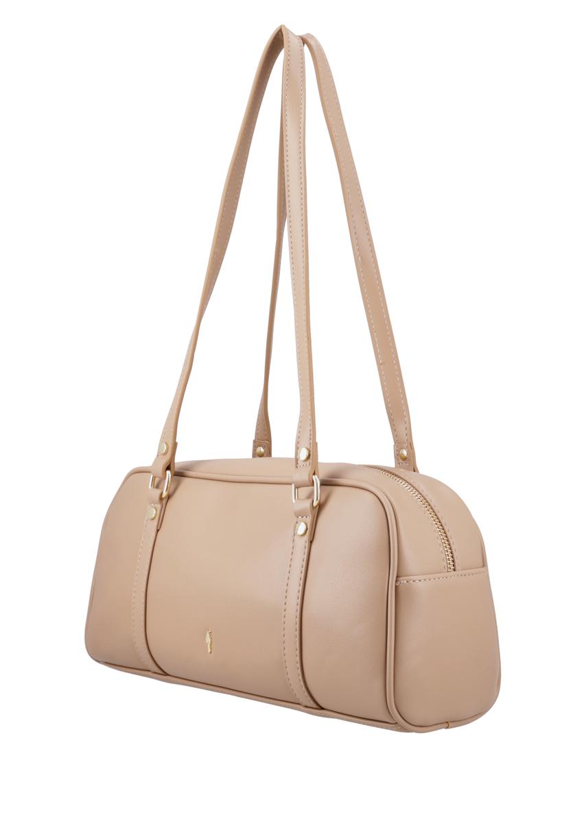 Dark beige shoulder bag TOREC-1233-1K(Z26)