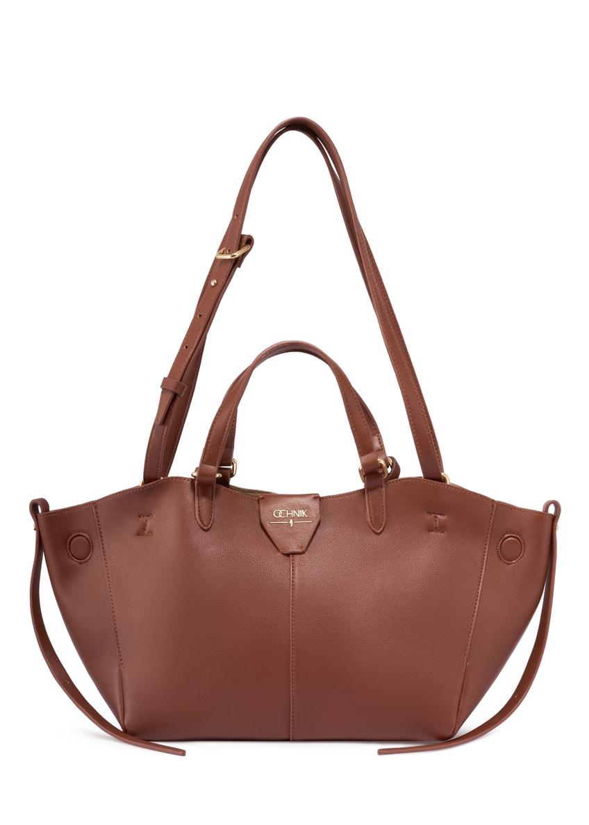 Light brown women's handbag TOREC-1231-1G(Z26)