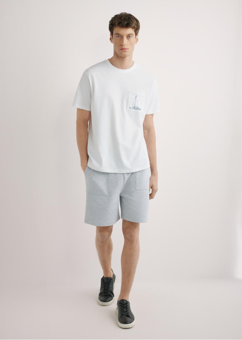 Men's gray sweatpants SZOMT-0035-9A(W26)