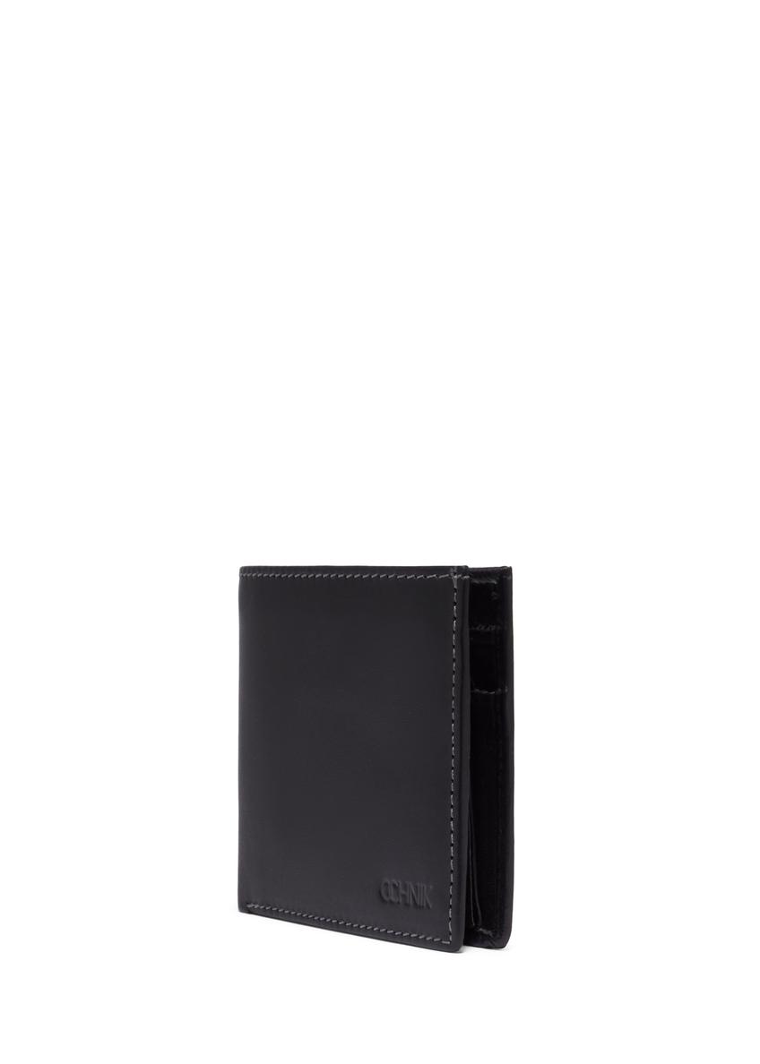 Black leather men's wallet PORMS-0699-99(Z26)