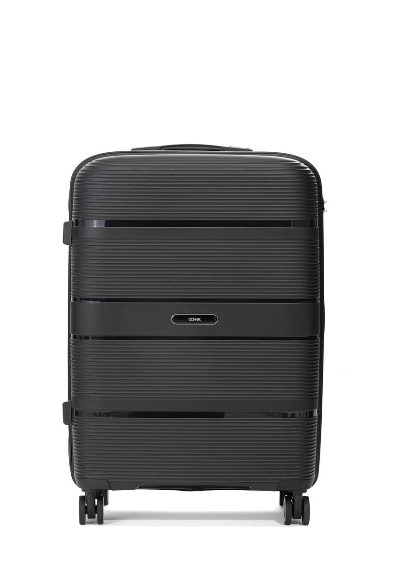 Medium suitcase on wheels WALPP-0022-99-24(W25)-01