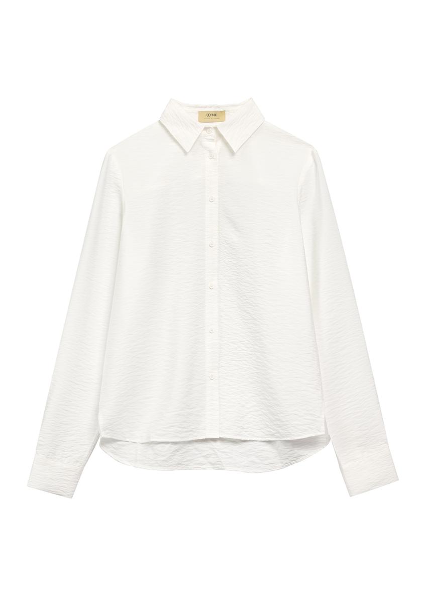 White women's shirt KOSDT-0180-0P(W26)