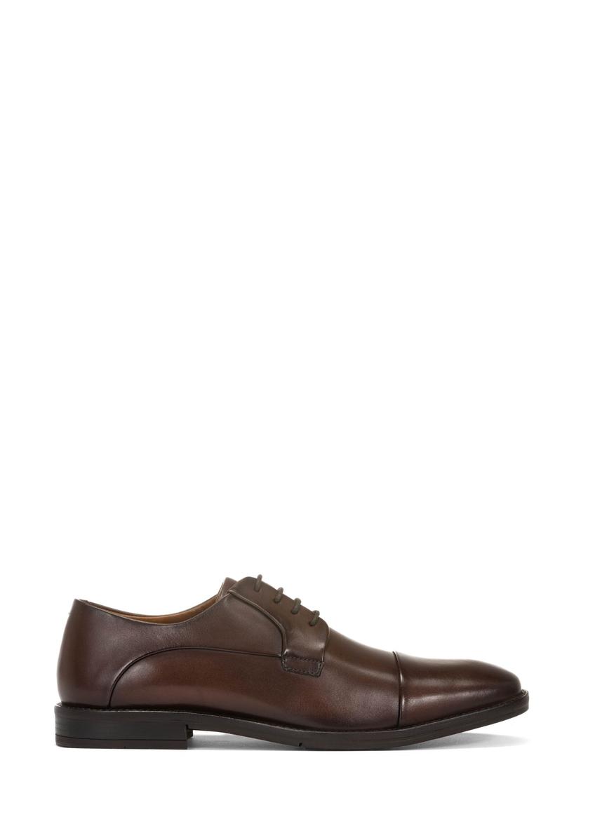 Leather brown men's shoes BUTYM-0483-89(W25)