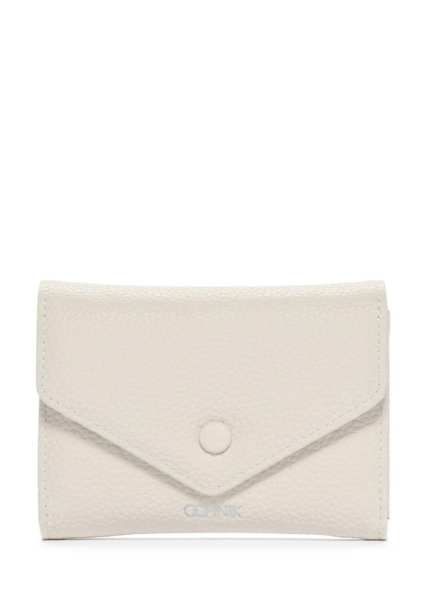 Small cream women's wallet POREC-0414-12(W25)-06