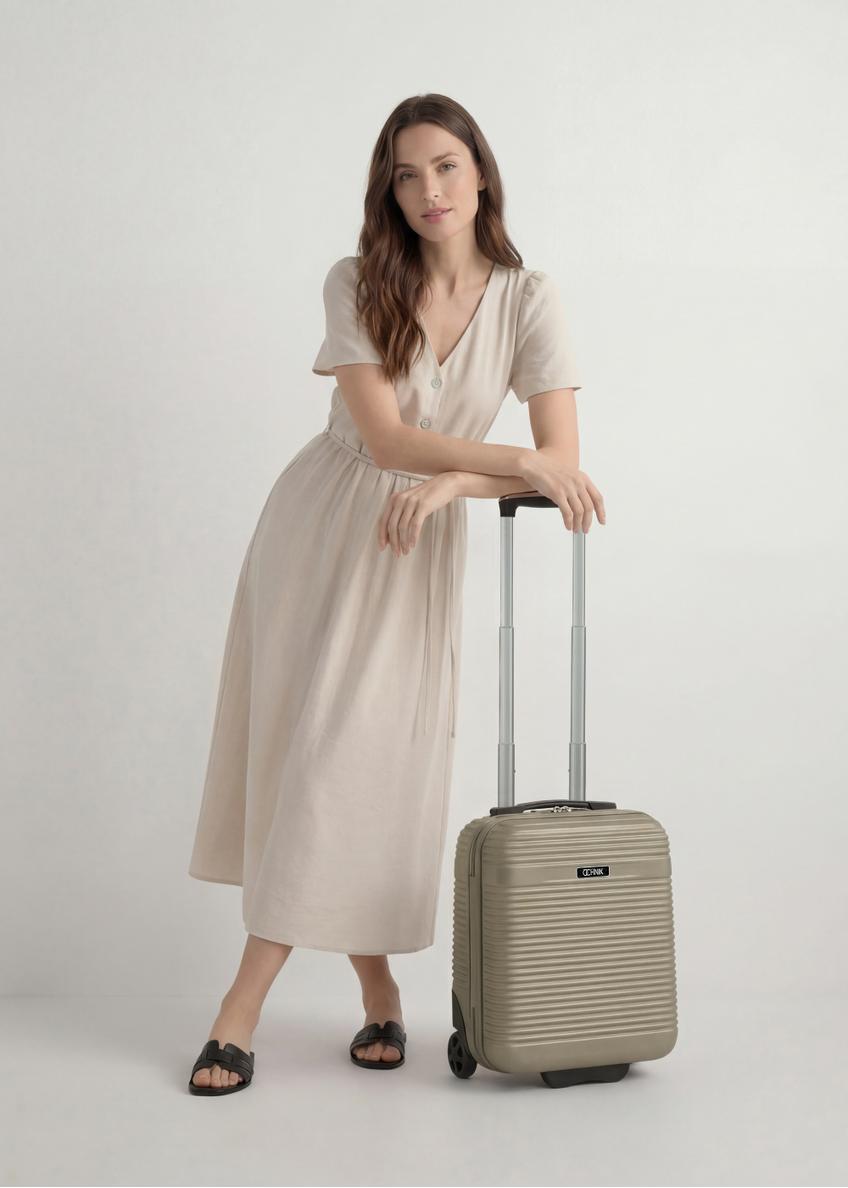 Cabin suitcase on wheels WALAB-0040-2X-16(W26)