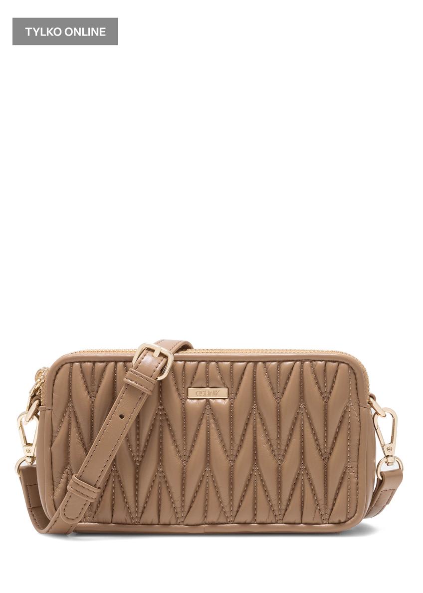 Classic beige women's handbag TOREC-1103-24 (Z25)