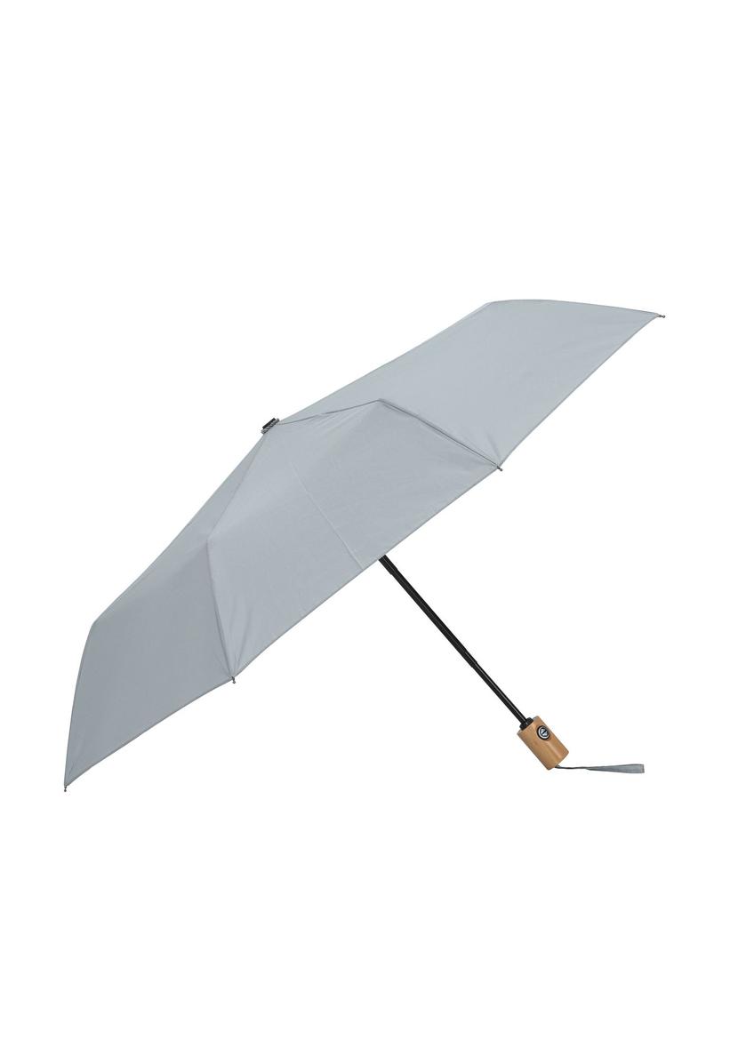 Women's folding umbrella in grey PARSD-0034-12(W24)-01