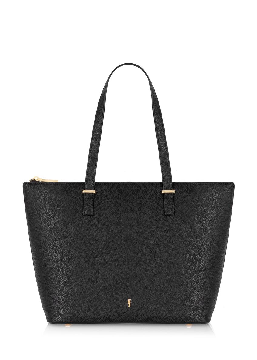 Black women's shopper bag TOREC-0953A-99(Z25)