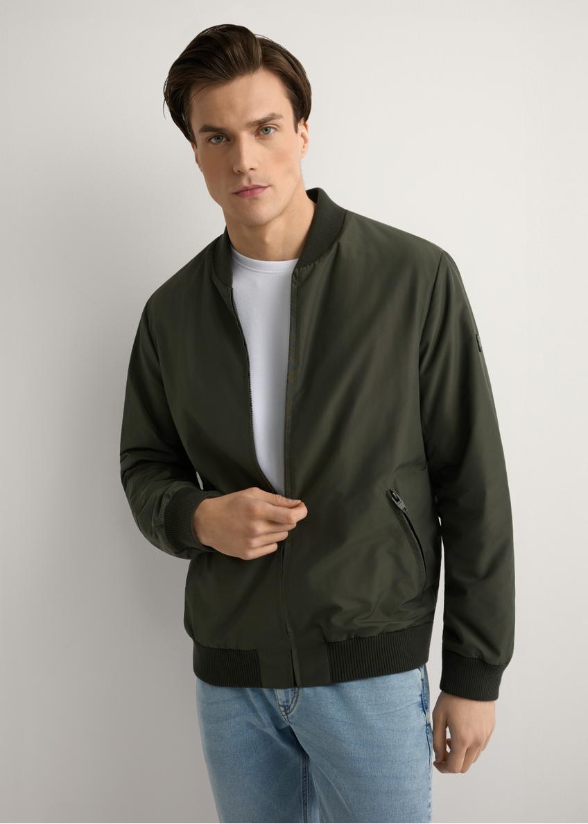 Men's khaki bomber jacket KURMT-0413-8D(W26)