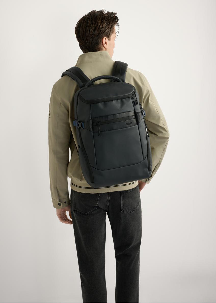 Black men's travel backpack TORMN-0392-9J(W26)
