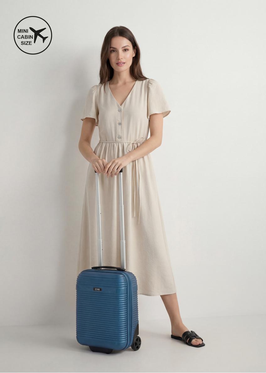 Cabin suitcase on wheels WALAB-0040-7H-16(W26)