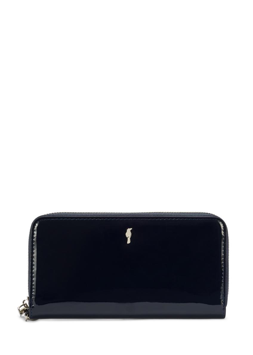 Large navy blue women's wallet POREC-0418-69(Z25)