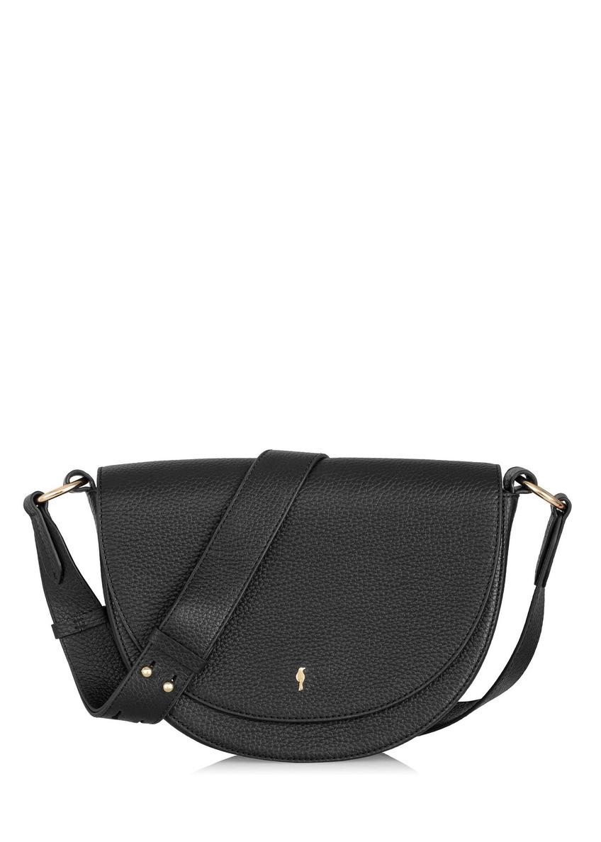 Leather black shoulder bag TORES-0895B-99(Z24)-08