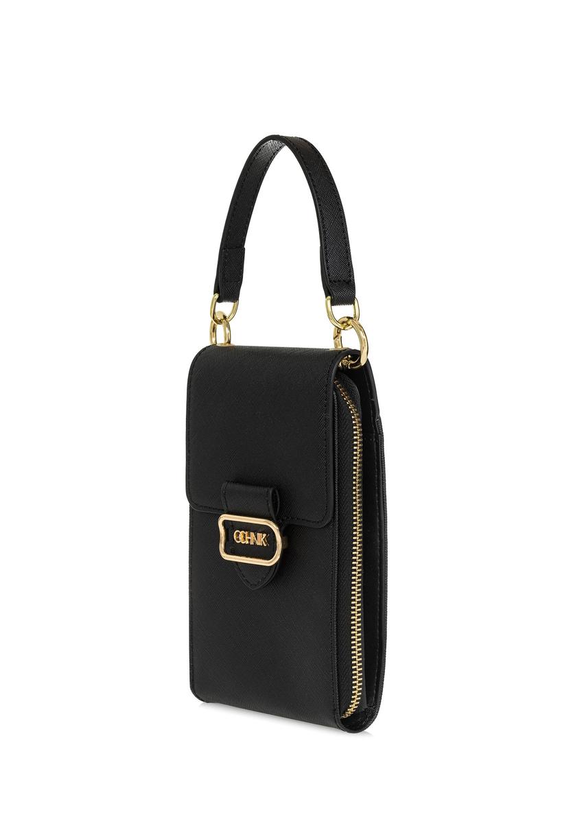 Black women's bag on a chain TOREC-1010-99(W25)