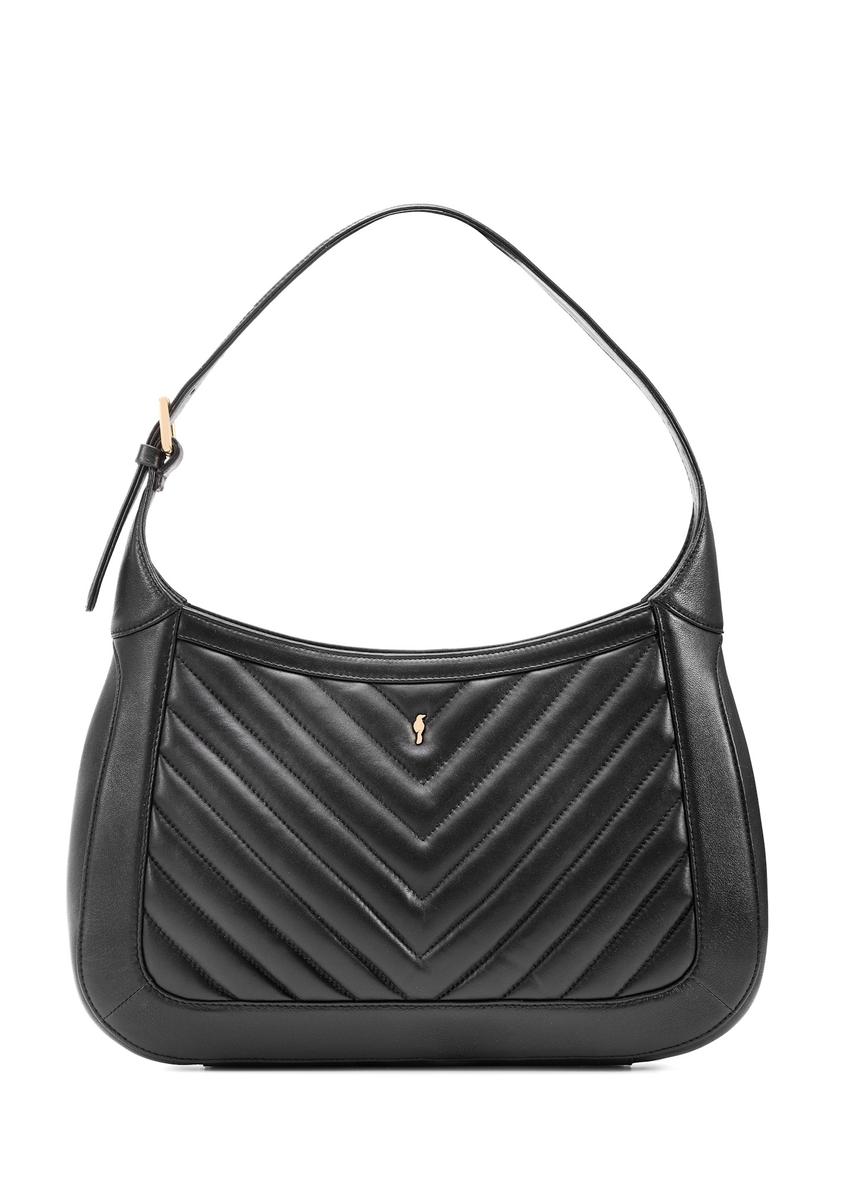 Women's leather shoulder bag TORES-1194-99(Z25), front product view on white background.