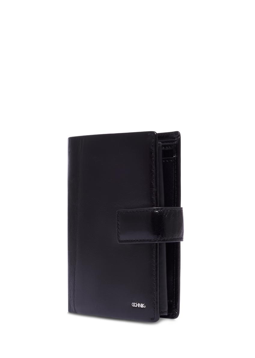 Black men's wallet made of genuine leather PORMS-0739-99(Z26)