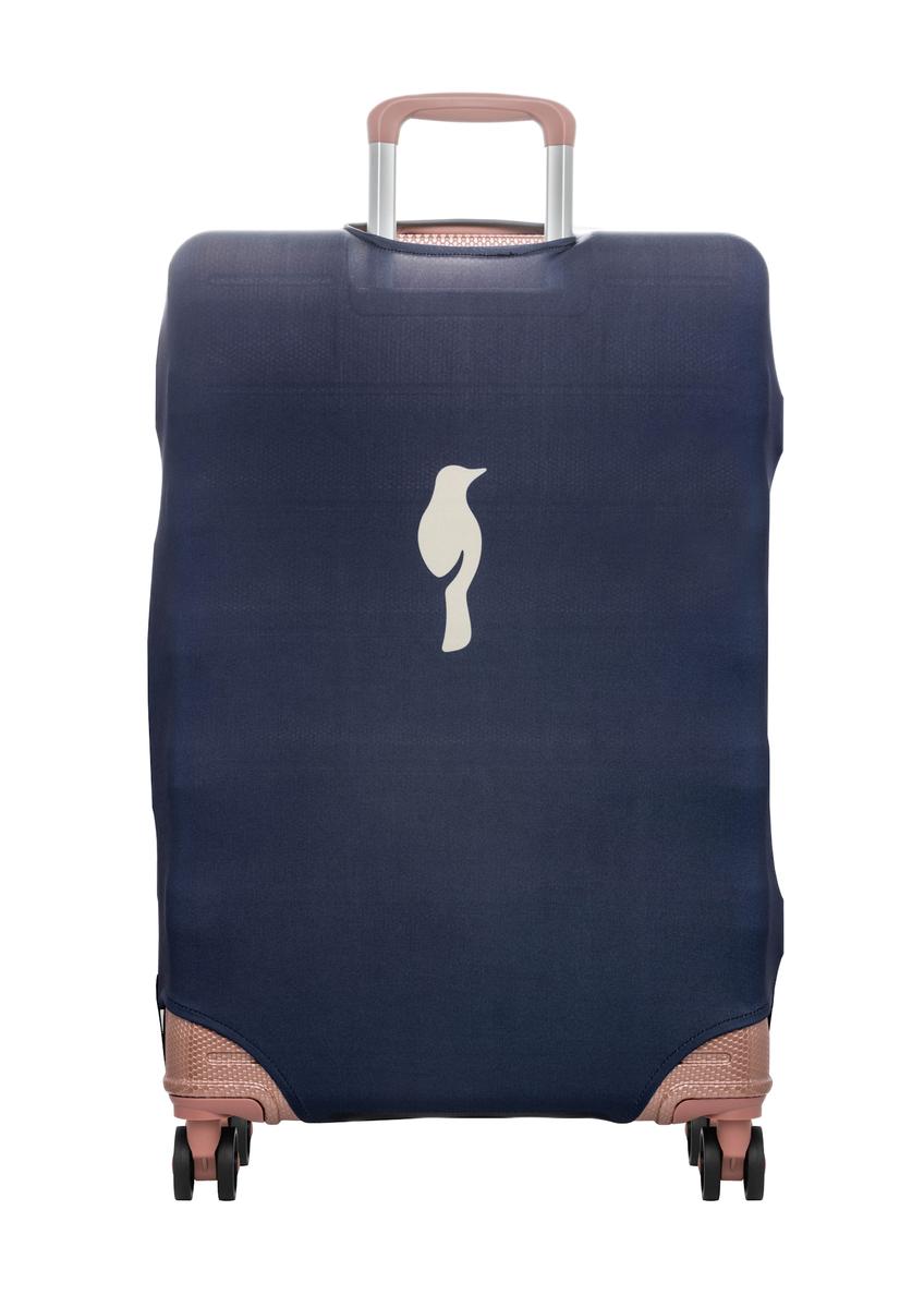 Navy blue cover for a large suitcase AW-013-0002-7D-L(W26)