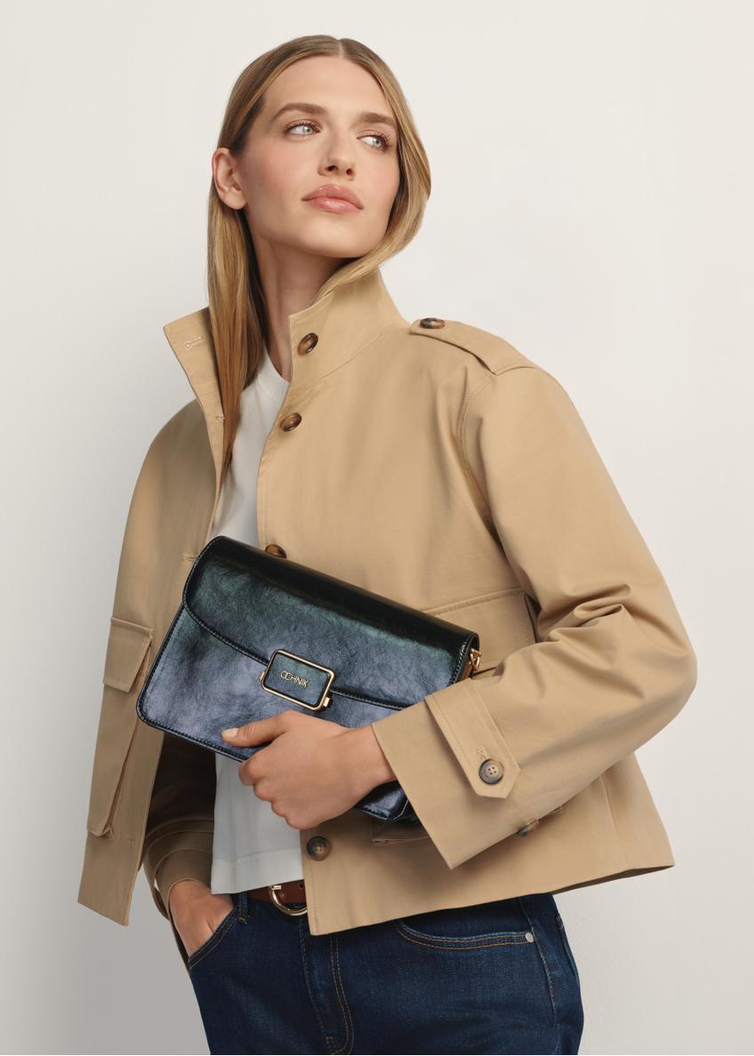 Czarna torebka listonoszka damska TOREC-1167-9F(W26)