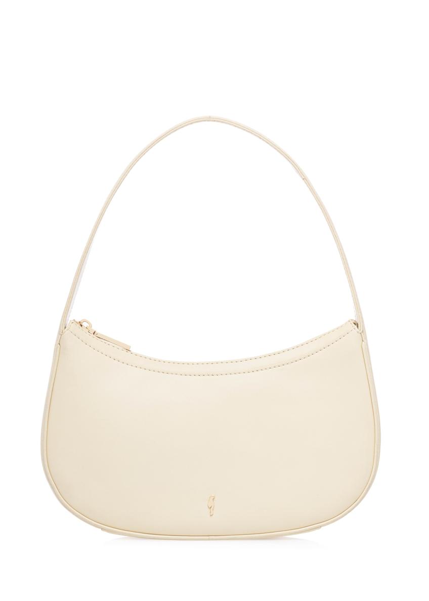 Light yellow leather handbag TORES-1288-2A(W26)