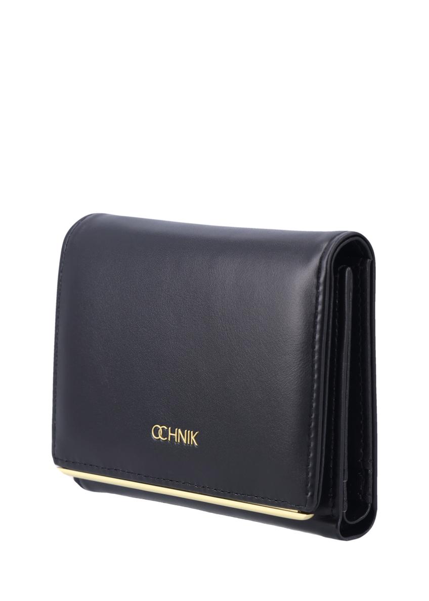 Black medium women's wallet POREC-0448-99(Z26)