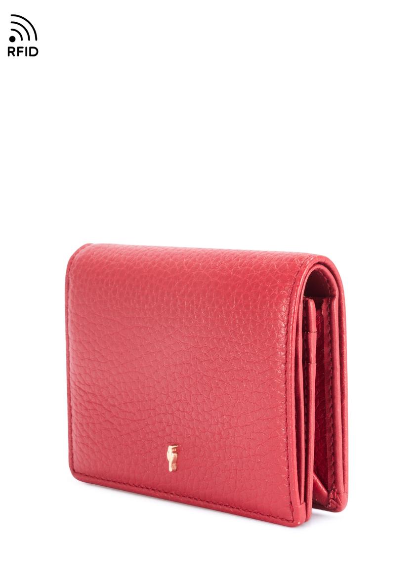 Red leather women's wallet PORES-0944G-42(Z25)