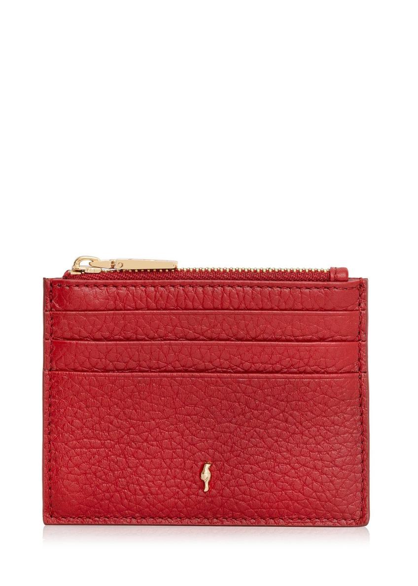 Small women's leather wallet PORES-0806G-42(Z25), front product view on white background.