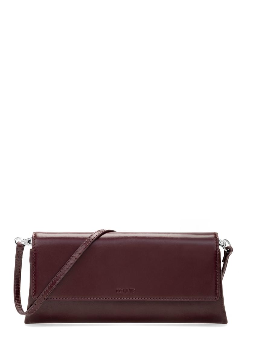 Burgundy small clutch bag TORES-1188-49(Z25)