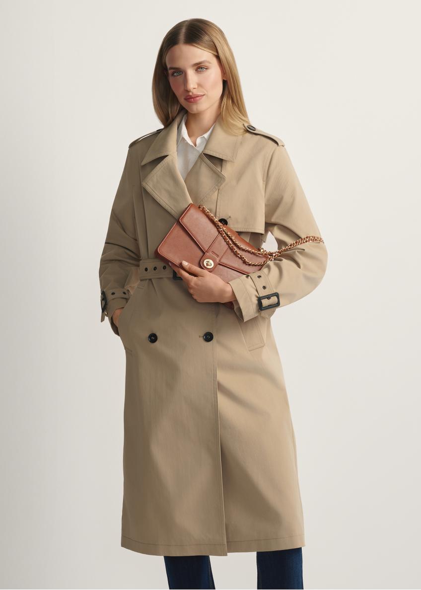 Brown women's messenger bag TOREC-1137-1F(W26)