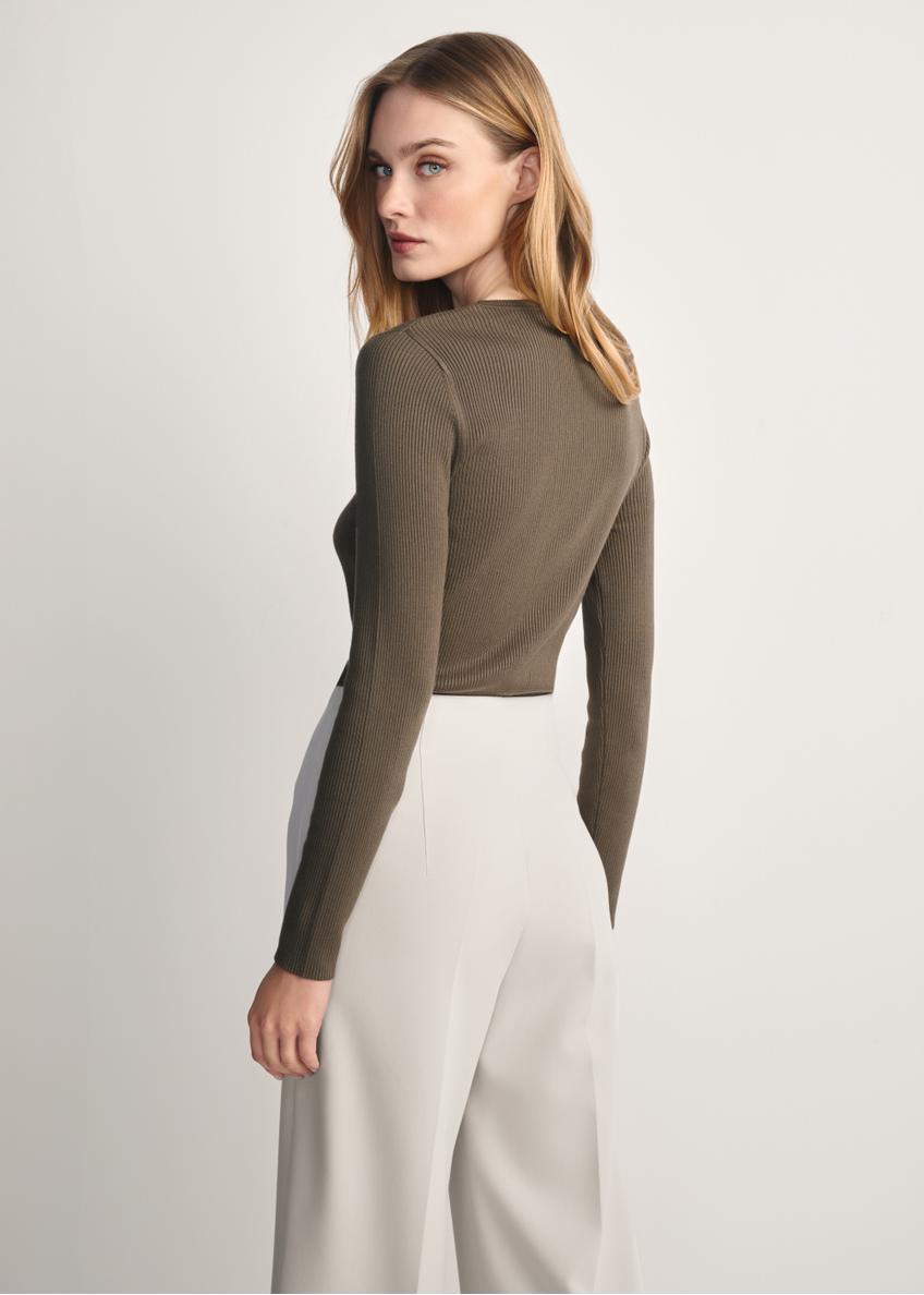Women's ribbed longsleeve LSLDT-0028-51(Z25)