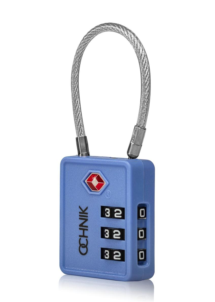 Blue luggage lock AW-005-0014-61(W24)