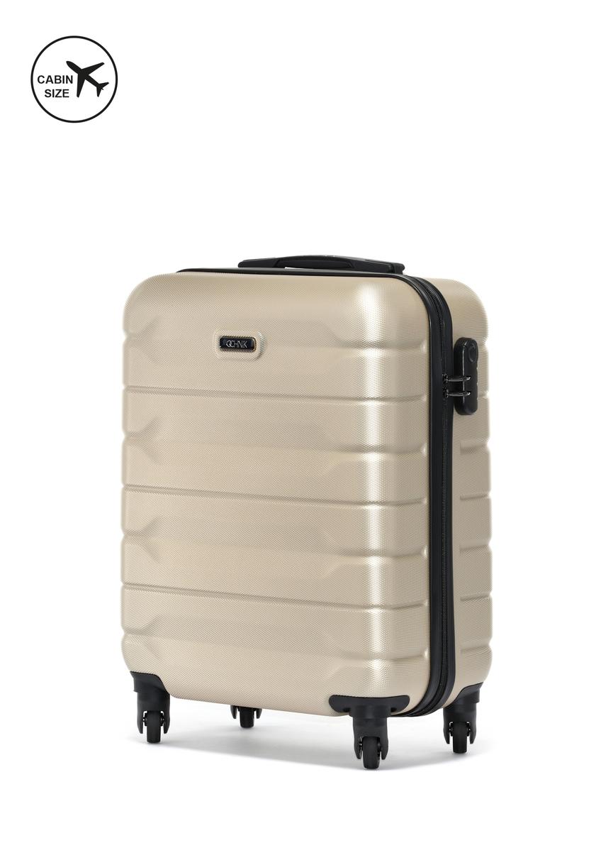 Small suitcase on wheels WALAB-0067-0X-19(W26)