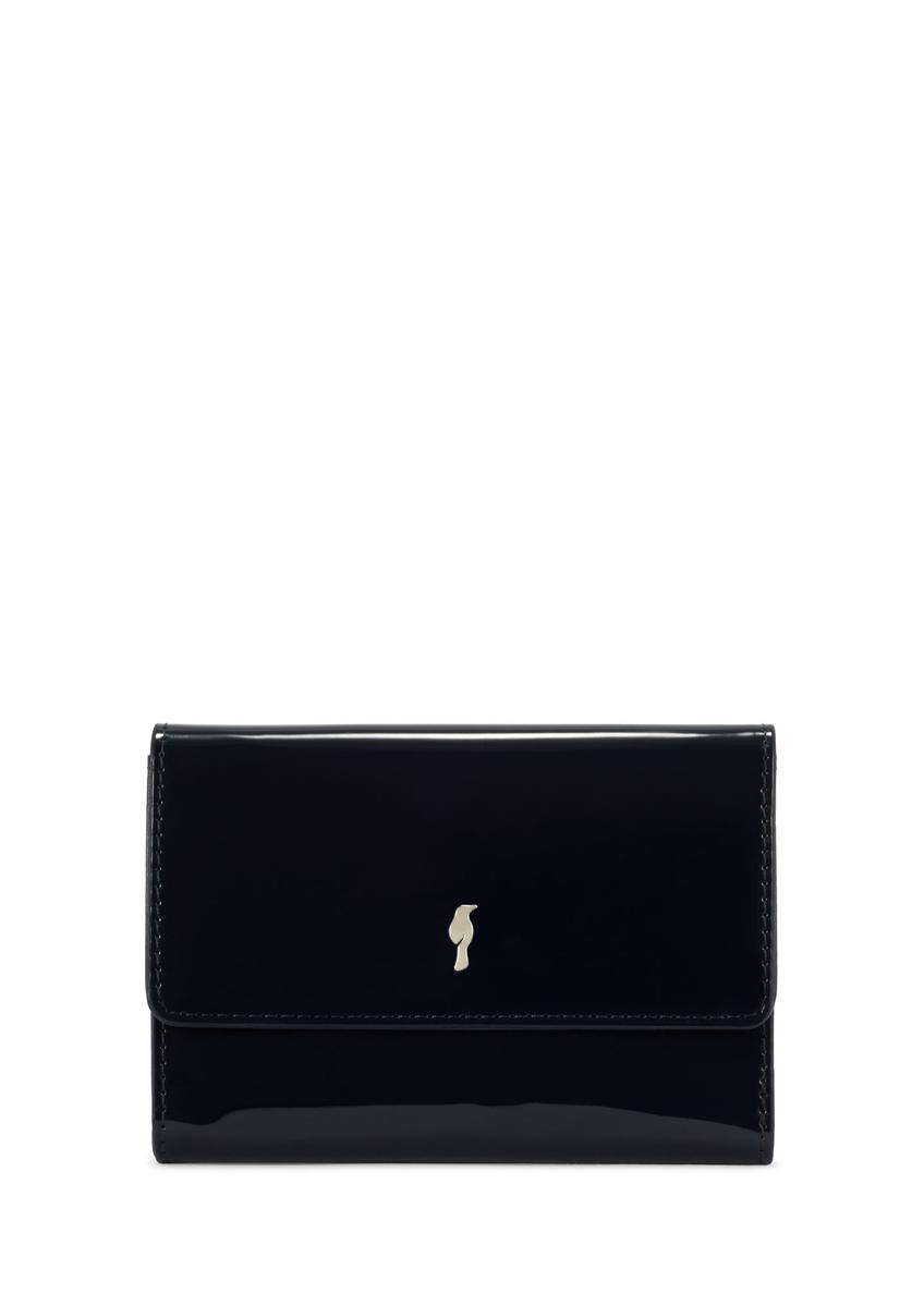 Navy blue medium women's wallet POREC-0419-69(Z25)