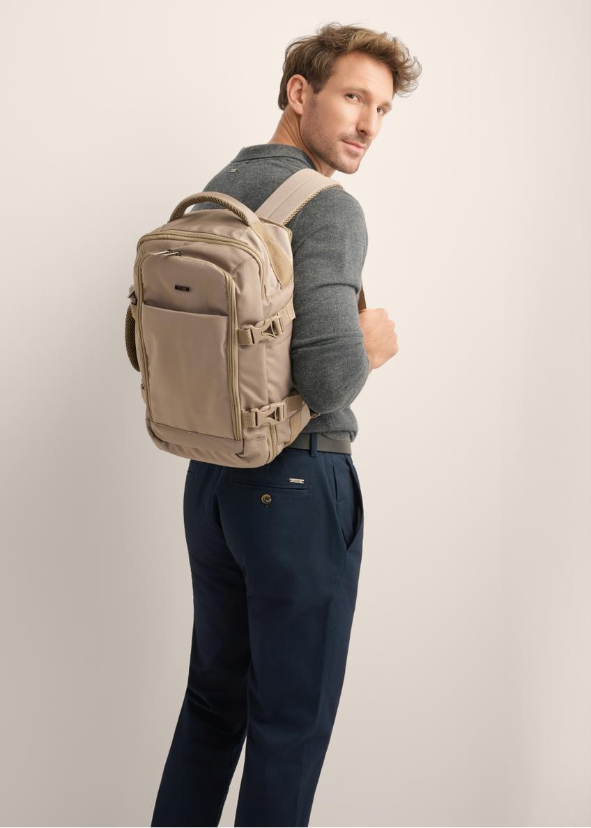 Dark beige airplane backpack PLCMN-0017-1C(Z26)