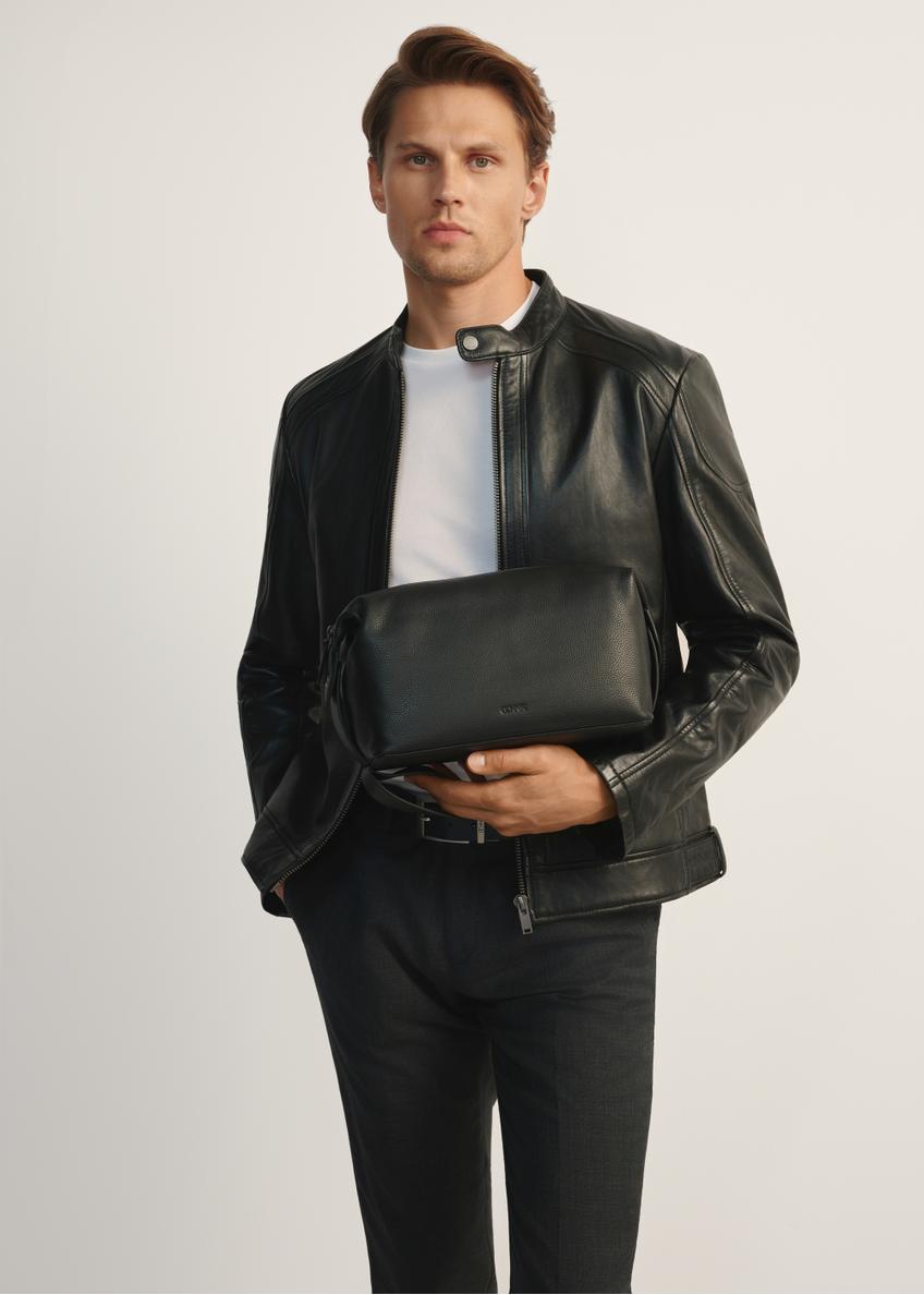 Large black men's cosmetic bag TORMS-0475-99(Z25)