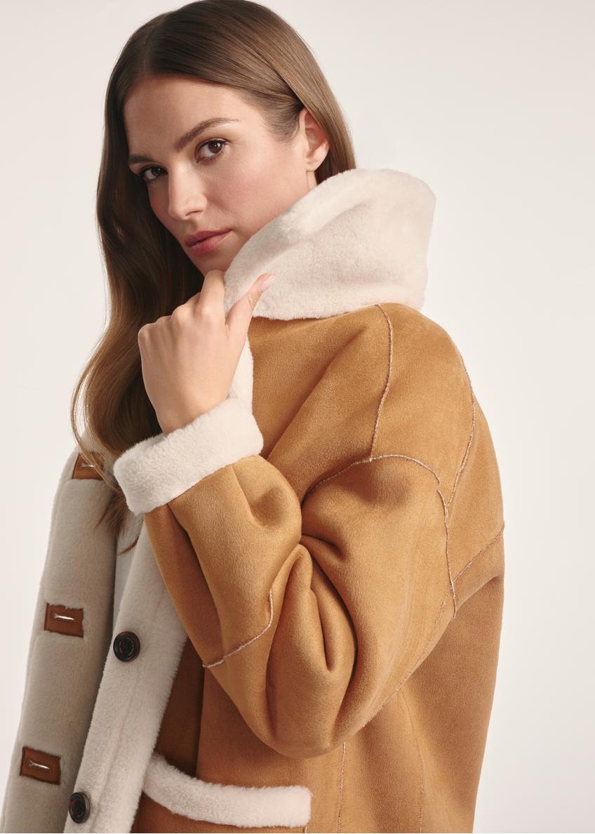Women's double-sided sheepskin coat KOZDP-0009-24(Z24)