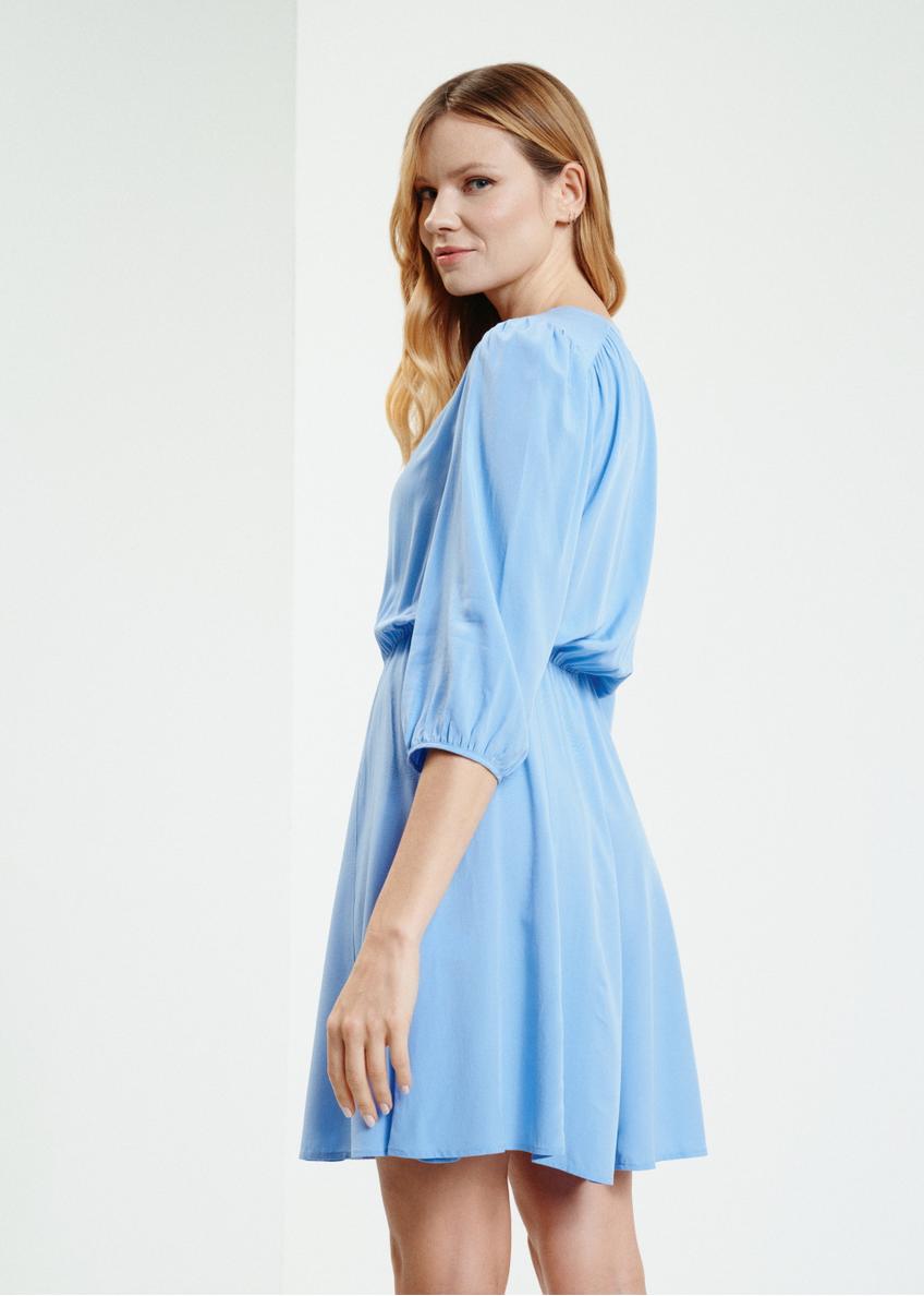 Blue airy dress SUKDT-0186-61(W24)