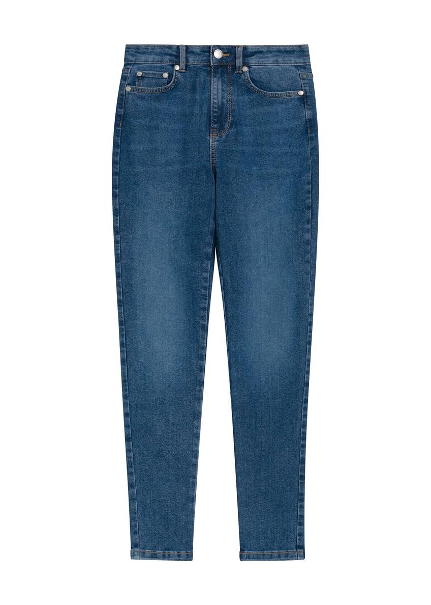 Blue women's denim pants JEADT-0010A-7B(Z26)
