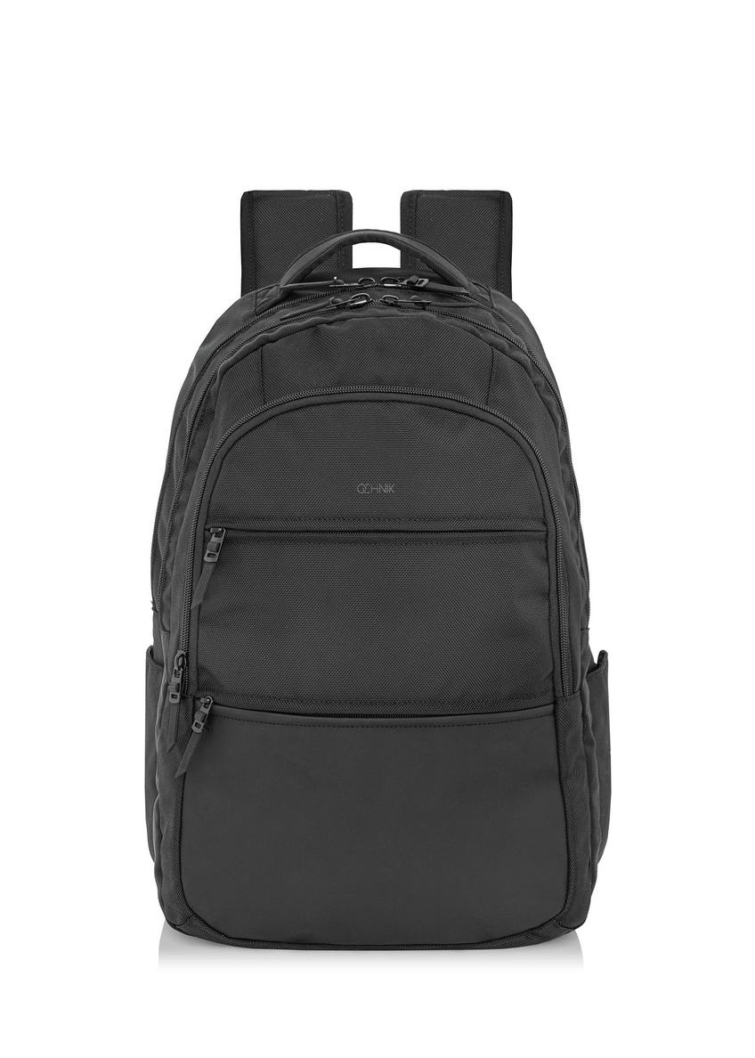 Black large men's backpack TORMN-0355-99(W25)-09