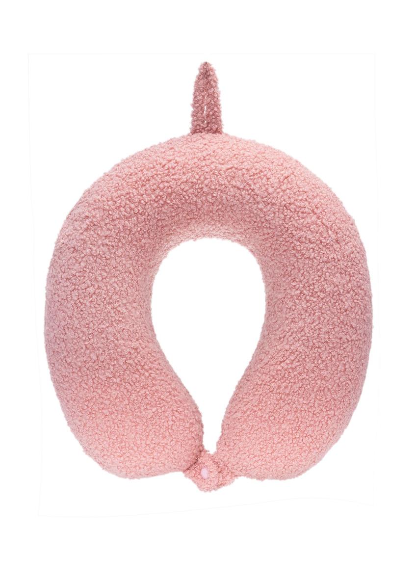 Soft pink headrest AW-014-0003-31(W25), front view of the product without packaging on white background.