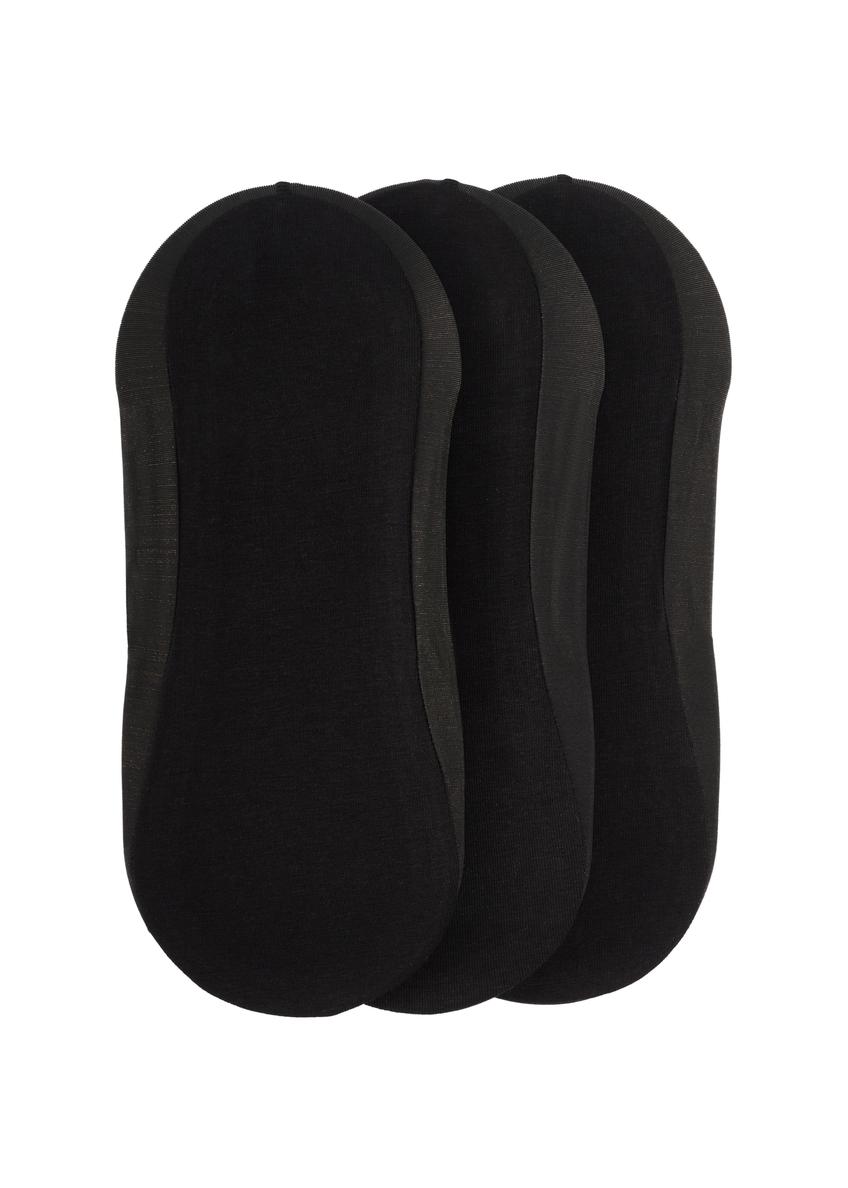 Set of black women's ankle socks ZESDT-0032-99(W26)