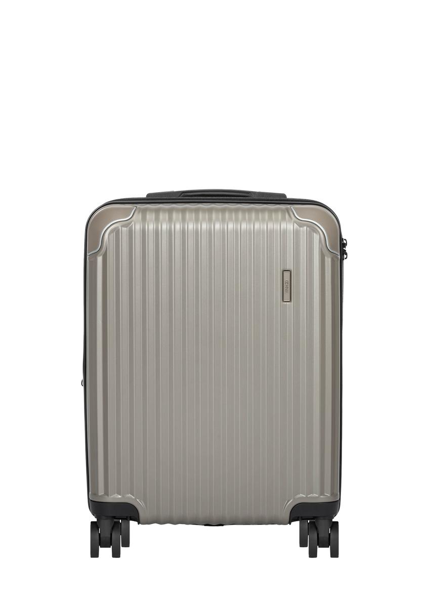 Small suitcase on wheels WALAB-0073-2X-19(W26), front view of the product on a white background.