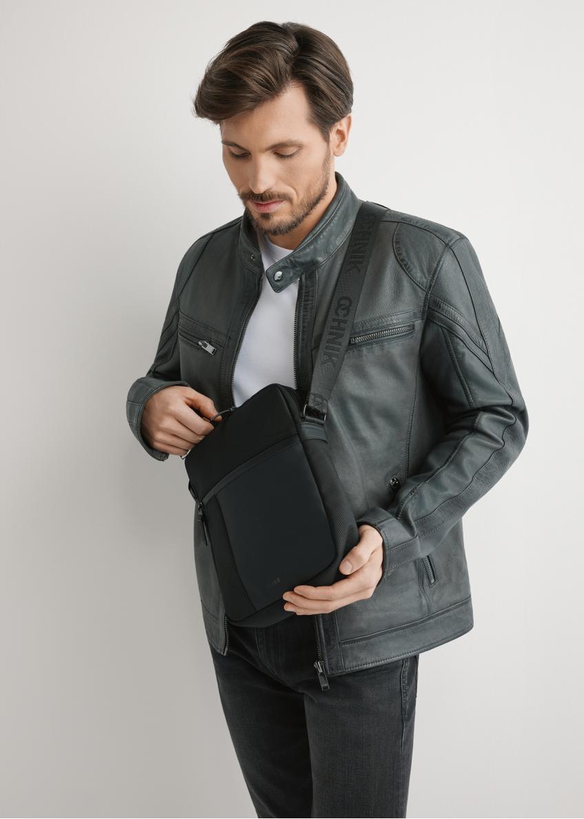 Men's city bag in black TORMN-0402-99(W26)