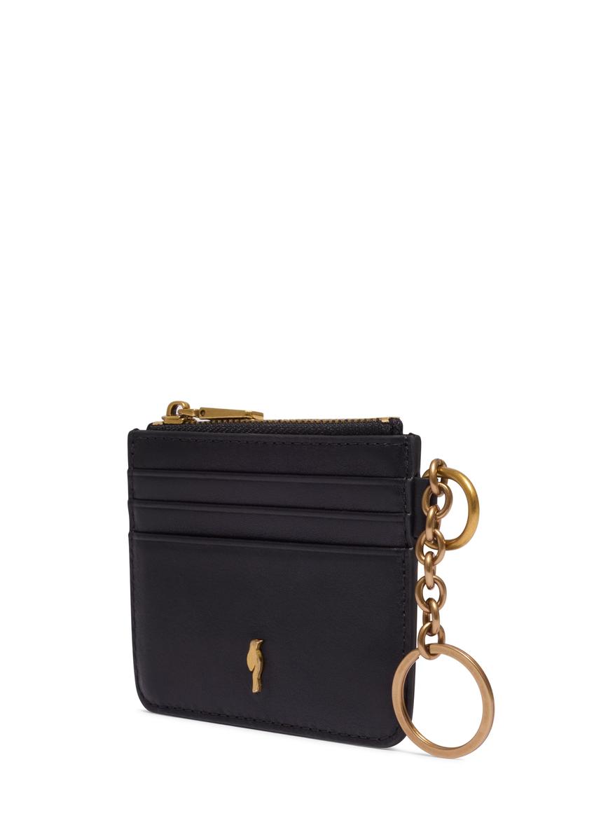Small black leather case PORES-0995-99(Z26)
