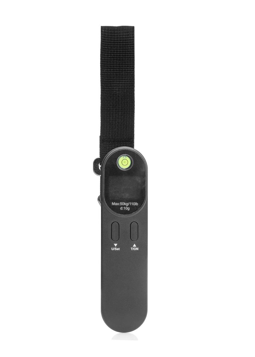Digital luggage scale AW-010-0002-99(W25), front view of the product without packaging on a white background.
