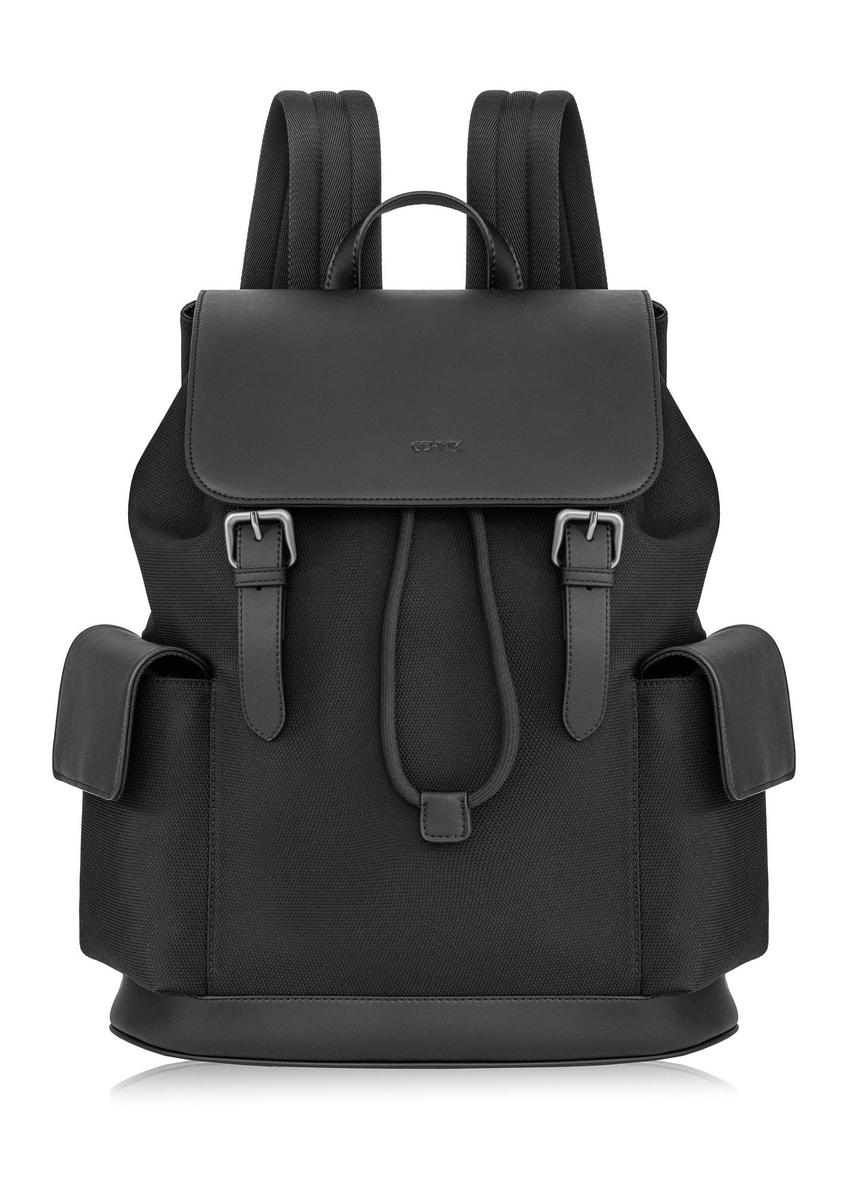 Black large men's backpack TORMN-0356-99(W25)