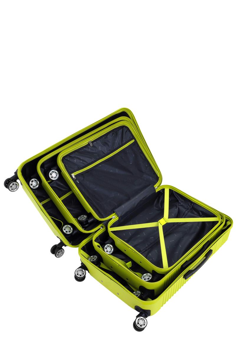 Set of suitcases on wheels 19''/24''/28'' WALAB-0040-84(W24)